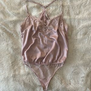 Abercrombie & Fitch Satin Bodysuit